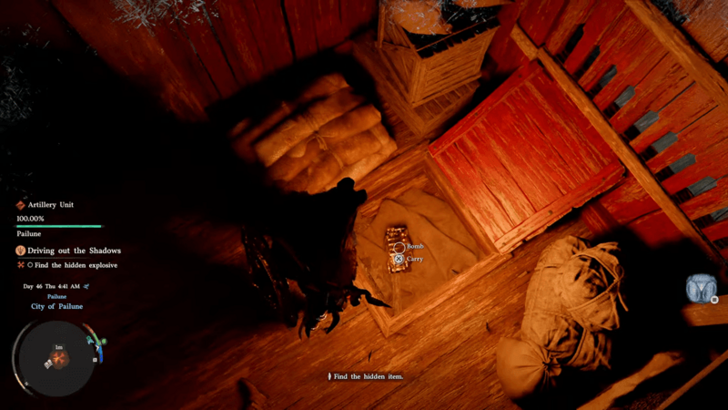 Take the Explosive from the Trapdoor