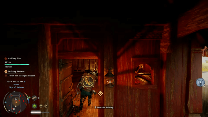 Wait for the Right Moment in the Building