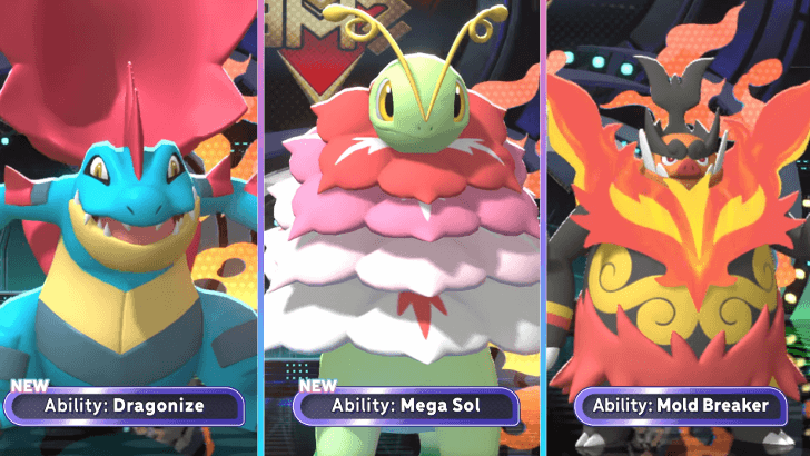 Legends Z-A Starter Abilities Announced