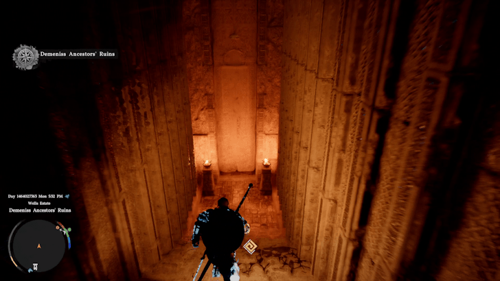 enter demeniss ancestors ruins door