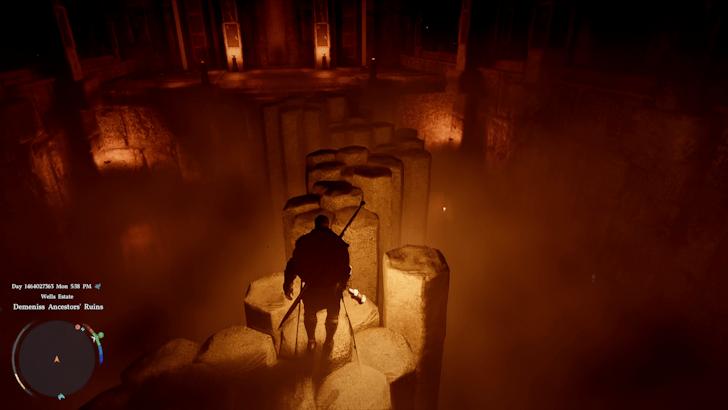 demeniss ancestors ruins platforming