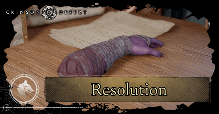 Resolution Walkthrough