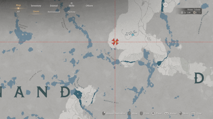 Arboria Forest Ruins Map