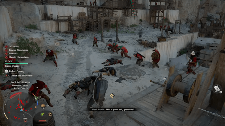 fighting bleed bandits