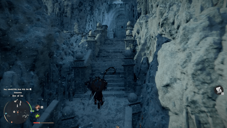 jump over icy patches