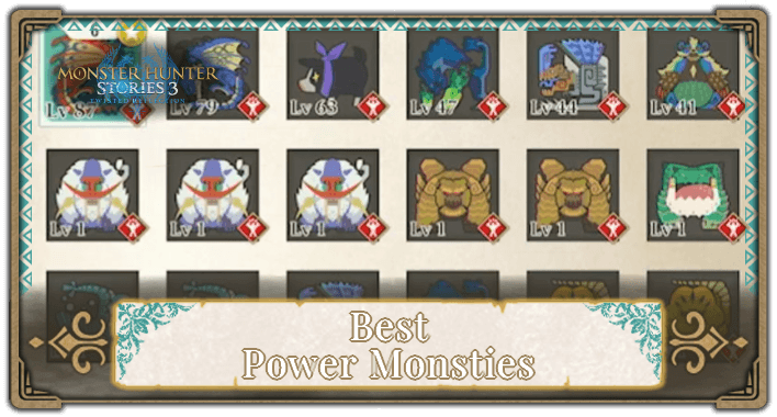 Best Power Monsties