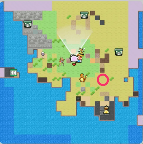 Wooden Bench map location