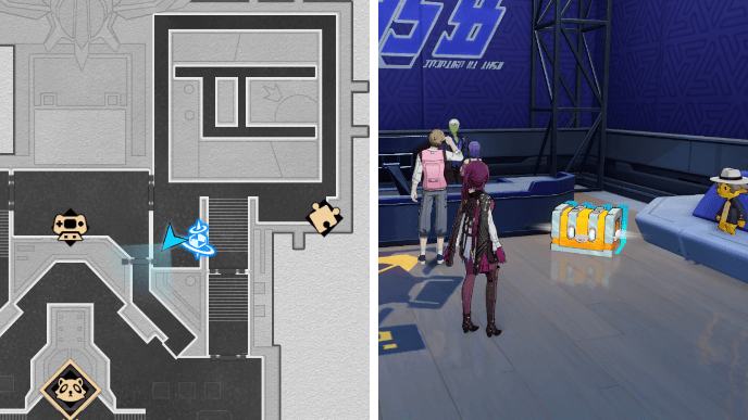 HSR Pearluxe Tower Chest 13 Location