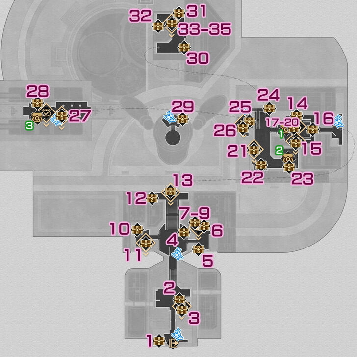 Lookout Cloud Station Chests Map
