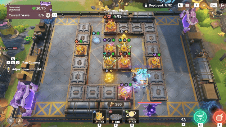 Genshin - Operation Defense Stage 4 Wave 5 Challenge Phase