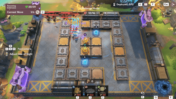 Genshin - Operation Defense Stage 4 Wave 1 Challenge Phase