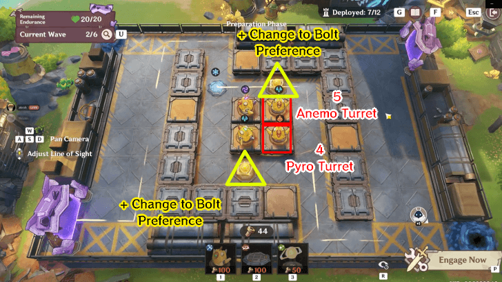 Genshin - Operation Defense Stage 4 Wave 2 Preparation Phase