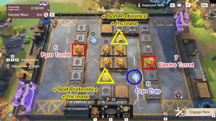 Genshin - Operation Defense Stage 4 Wave 3 Preparation Phase