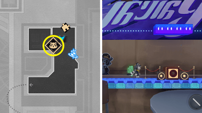 Lookout Cloud Station Bizarre Melody Location