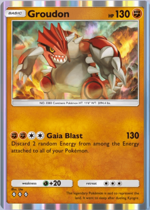 Pokemon TCG Pocket - B2b 035 Groudon