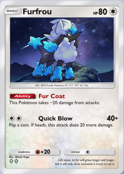 Pokemon TCG Pocket - B2b 064 Furfrou