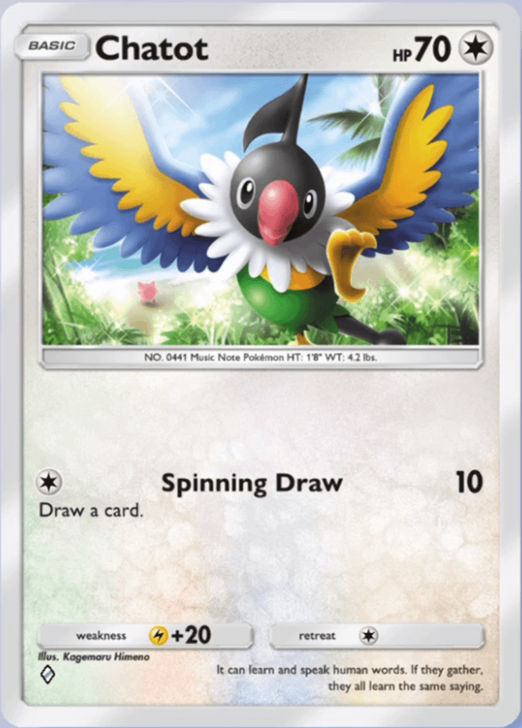 Pokemon TCG Pocket - B2b 061 Chatot