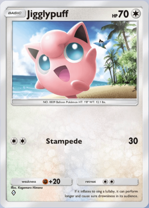 Pokemon TCG Pocket - B2b 058 Jigglypuff