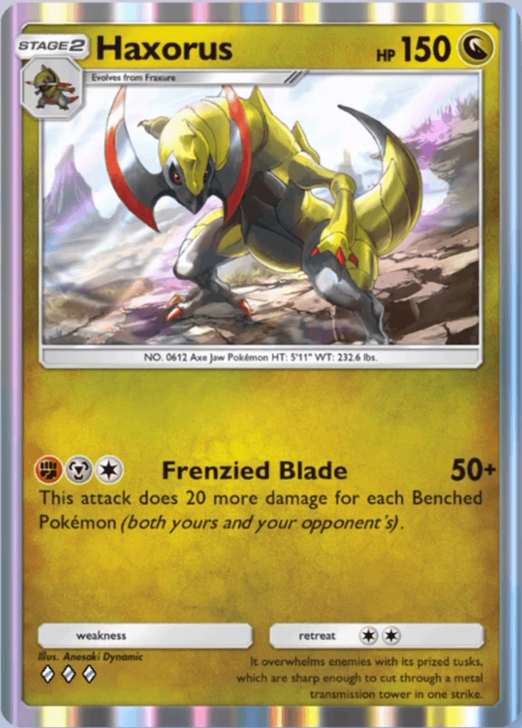 Pokemon TCG Pocket - B2b 056 Haxorus