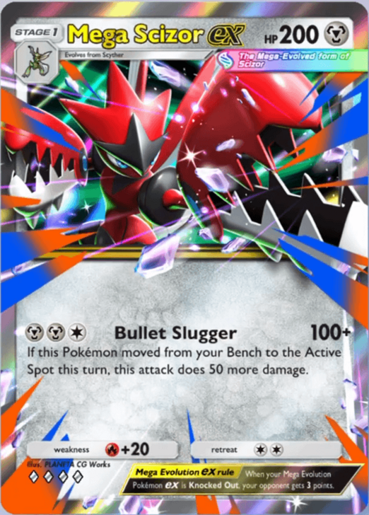 Pokemon TCG Pocket - B2b 047 Mega Scizor ex