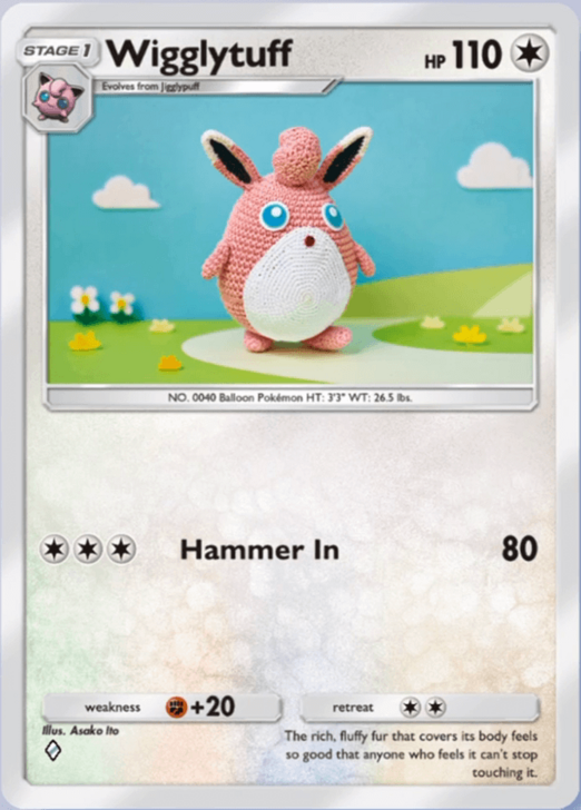 Pokemon TCG Pocket - B2b 059 Wigglytuff