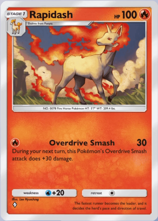 Pokemon TCG Pocket - B2b 011 Rapidash