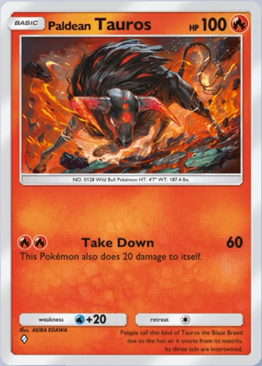 Pokemon TCG Pocket - B2b 014 Paldean Tauros