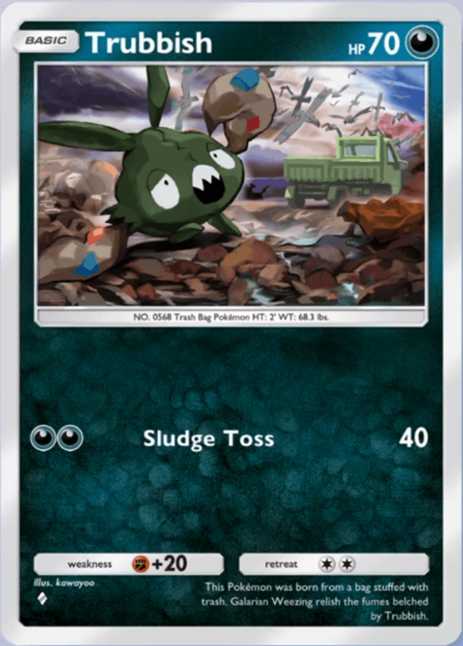 Pokemon TCG Pocket - B2b 041 Trubbish