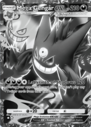 Pokemon TCG Pocket - B2b 079 Mega Gengar ex