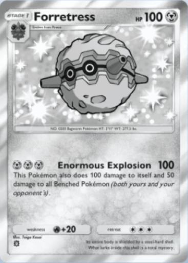 Pokemon TCG Pocket - B2b 104 Forretress