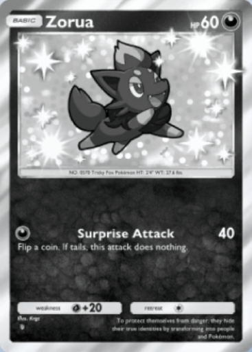 Pokemon TCG Pocket - B2b 102 Zorua