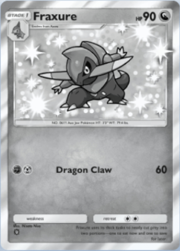 Pokemon TCG Pocket - B2b 109 Fraxure