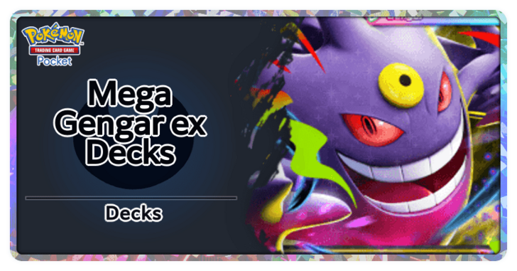 Pokemon TGC Pocket - Mega Gengar ex Best Deck Build and How to Play