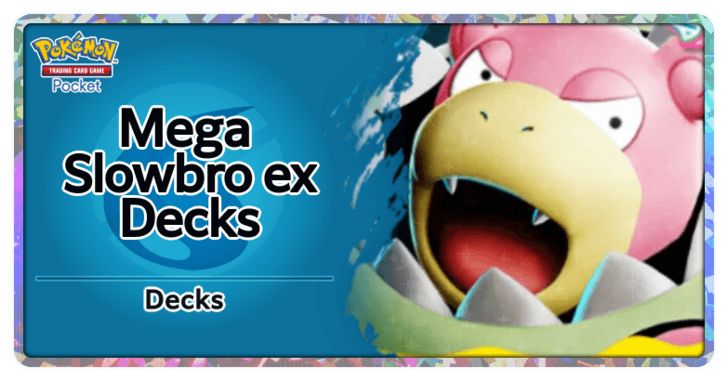 Pokemon TGC Pocket - Mega Slowbro ex Best Deck Build and How to Play