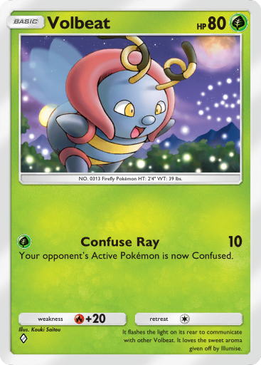 Pokemon TCG Pocket - B2b 003 Volbeat