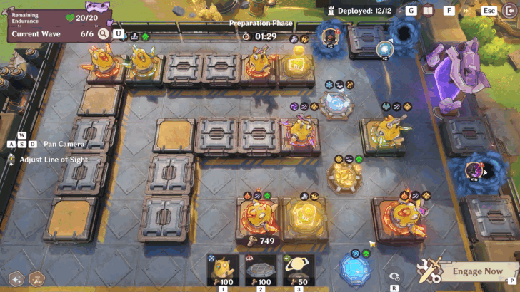 Genshin - Operation Defense Stage 5 Wave 6 Preparation Phase