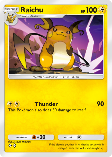 Pokemon TCG Pocket - B2b 023 Raichu