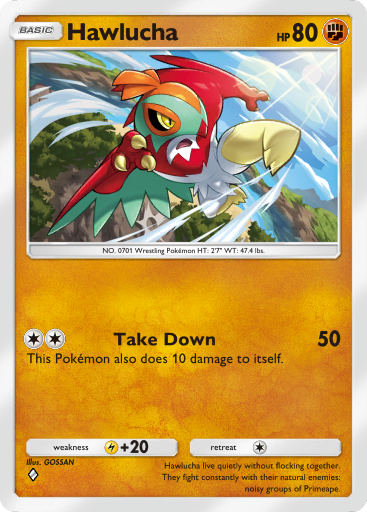 Pokemon TCG Pocket - B2b 036 Hawlucha