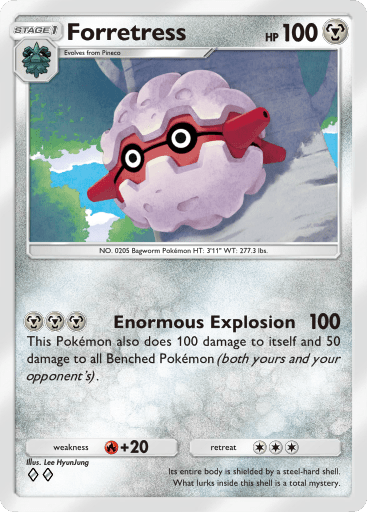 Pokemon TCG Pocket - B2b 046 Forretress
