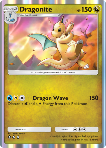 Pokemon TCG Pocket-  Dragonite(B2b 053)