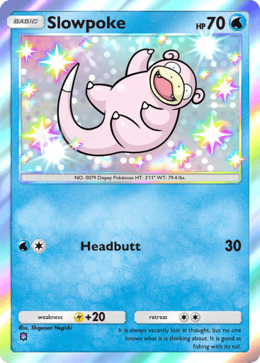 Pokemon TCG Pocket-  Slowpoke(B2b 095)
