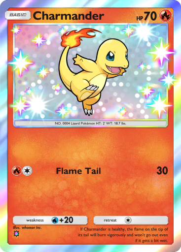 Pokemon TCG Pocket-  Charmander(B2b 091)
