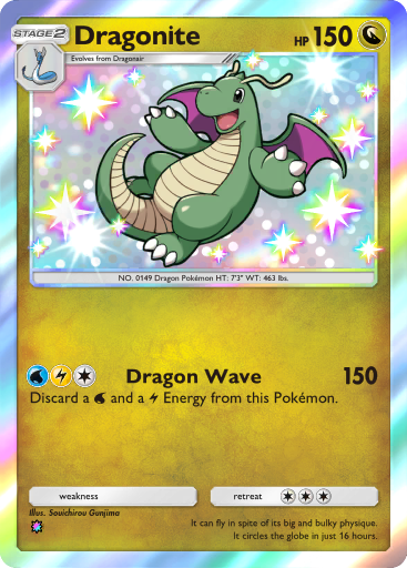Pokemon TCG Pocket-  Dragonite(B2b 107)