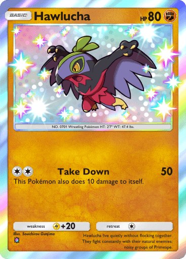 Pokemon TCG Pocket - B2b 099 Hawlucha
