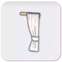 Simple curtain (right)