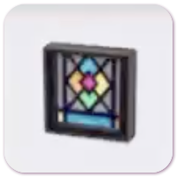 Stained-glass window (lower)