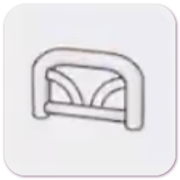 Arched barrier