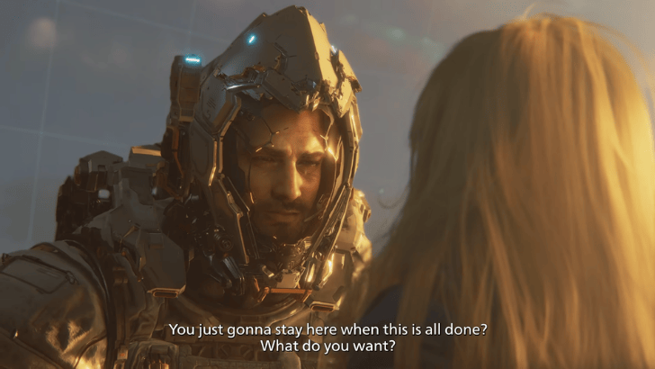 Pragmata Hugh talks to Diana