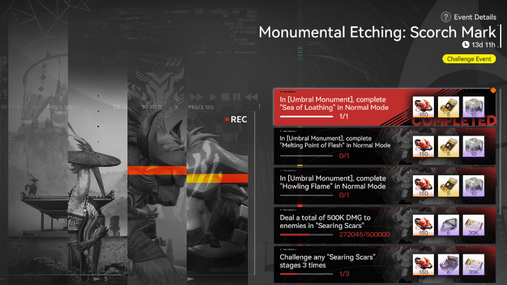 Arknights Endfield - Monumental Etching - Scorch Mark