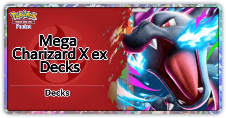 Pokemon TGC Pocket - Mega Charizard X ex Best Deck Build and How to Play
